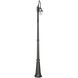 Orion 1 Light 94.63 inch Black Post Light, Solar